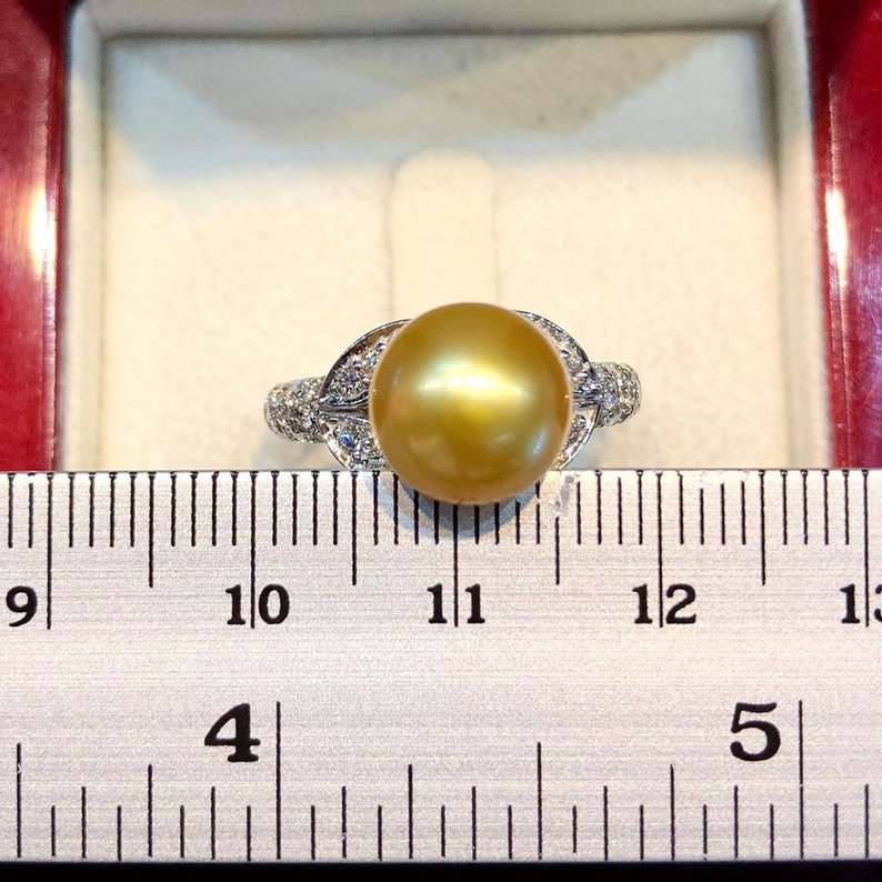 9mm Golden South Sea Pearl