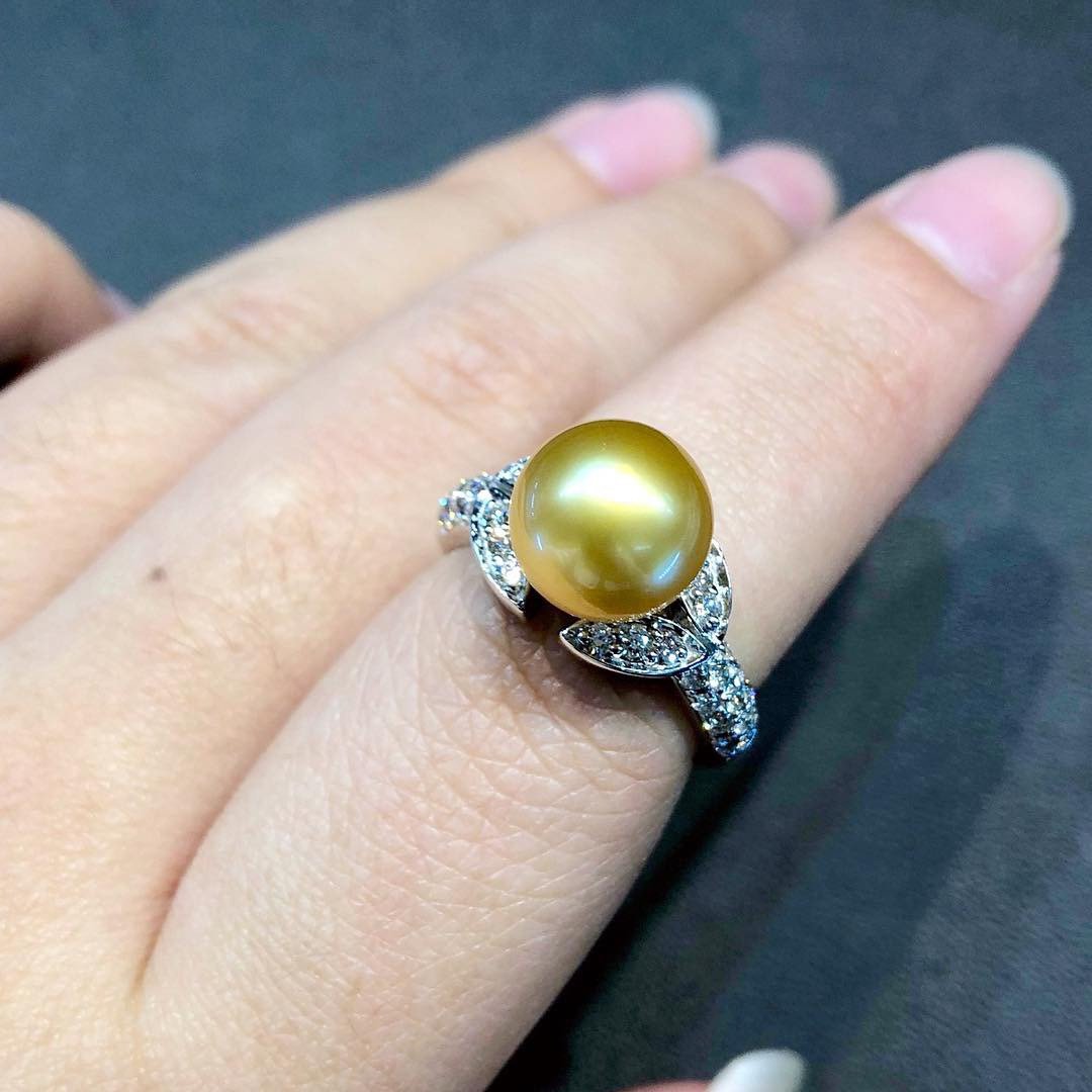 9mm Golden South Sea Pearl