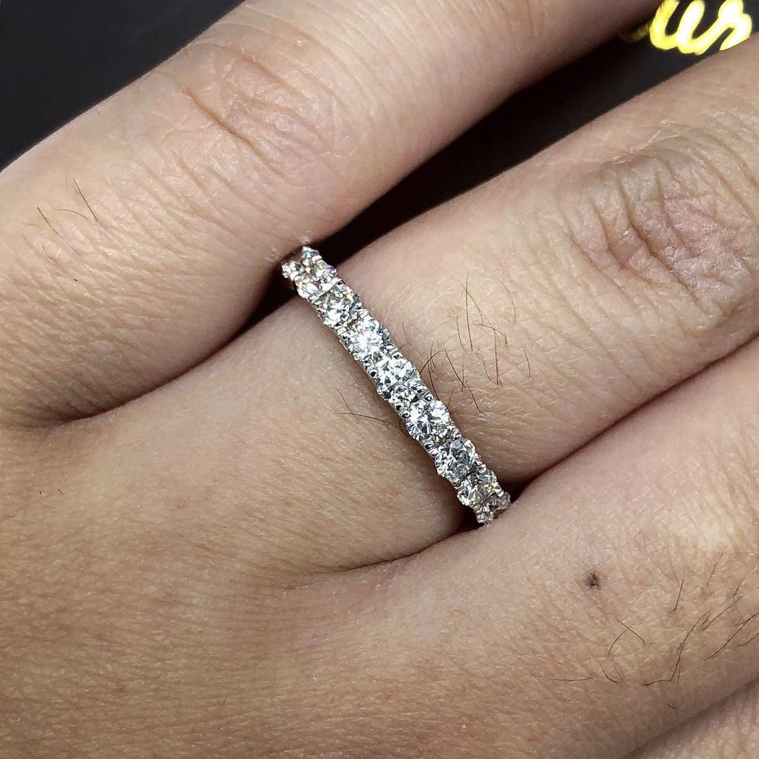 ETERNITY! Genuine F/VS Diamonds Ring