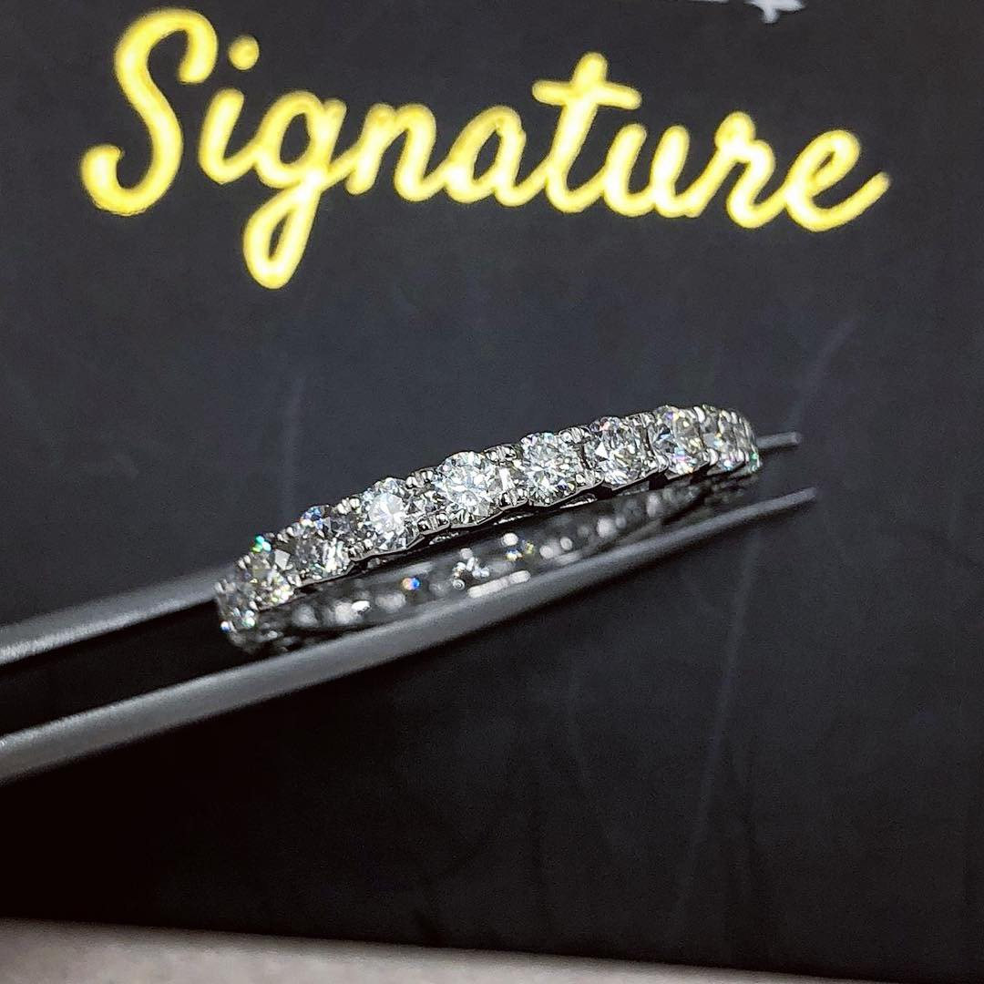 ETERNITY! Genuine F/VS Diamonds Ring